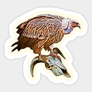 Vulture Sticker